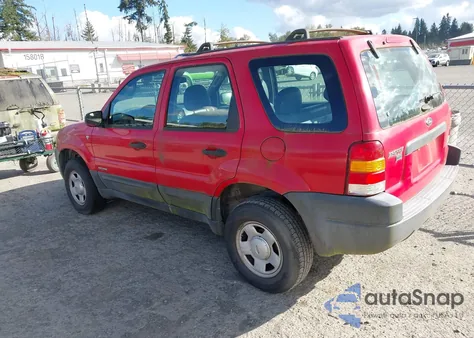 2002 Ford Escape Xls z USA, uszkodzony, nr VIN 1FMCU02162KD09921
